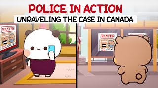 Police in Action👮‍♂️🚔Unraveling the CASE in Canada| Animation stories | Bubu Dudu Cuties