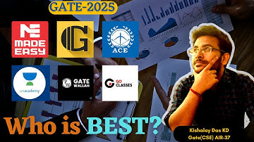 Which is the BEST Coaching Institute for Gate Preparation? Gate Examination 2025