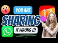 How To Send High Quality Photos and videos via WhatsApp On iPhone