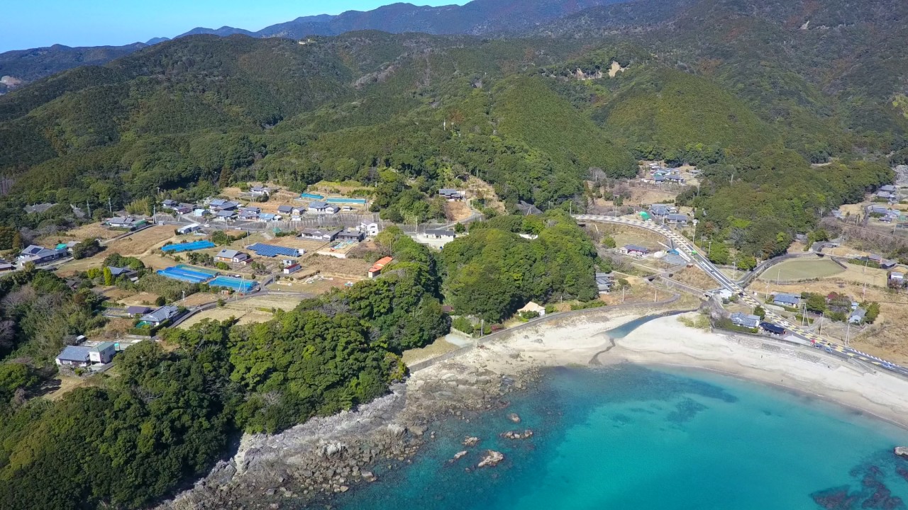 和歌山県すさみ町 里野海水浴場 ドローン Dji Mavic Pro Youtube