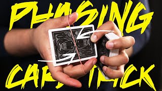 VISUAL Card Trick to PHASE Cards Like MAGIC!