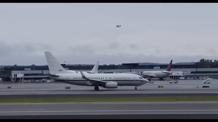 Runway 7L Takeoffs at Anchorage Airport 747, C-40 Clipper, Cessna 208 & Beech 1900C!