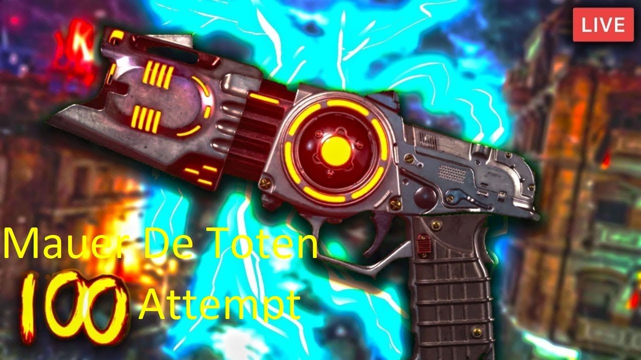 Cold War Zombies Mauer De Toten round 100 Attempt LIVE!