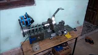 Mini Torno Mecnico Caseiro