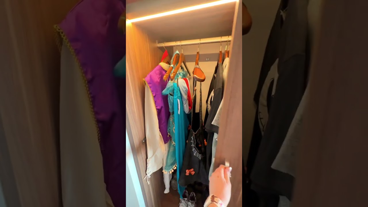 Tons of storage space in these rooms