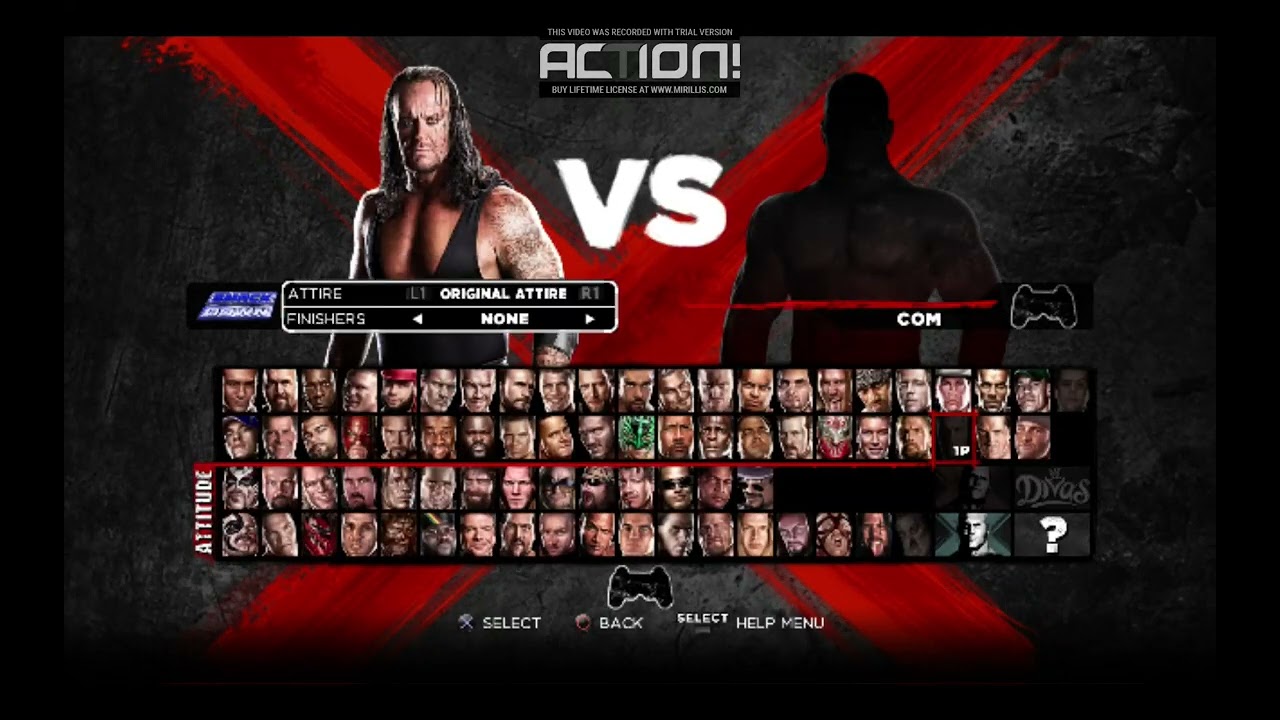 WWE '13 (PS3) Roster (Undertaker)