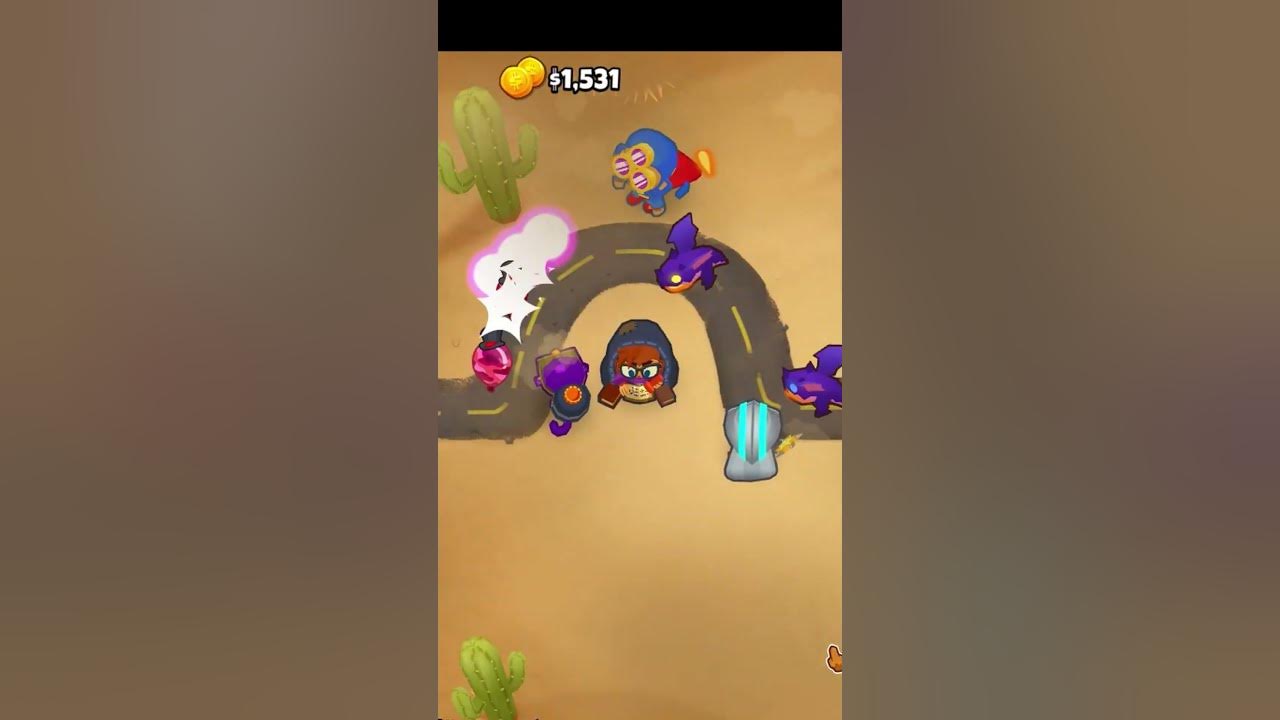 CHIMPS Guide End of the Road | BTD6 #shorts - YouTube