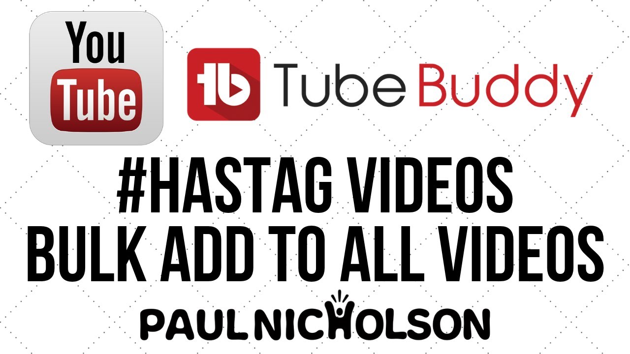 How To Add Hashtags To Your Youtube Video Titles - Also Bulk Edit ...