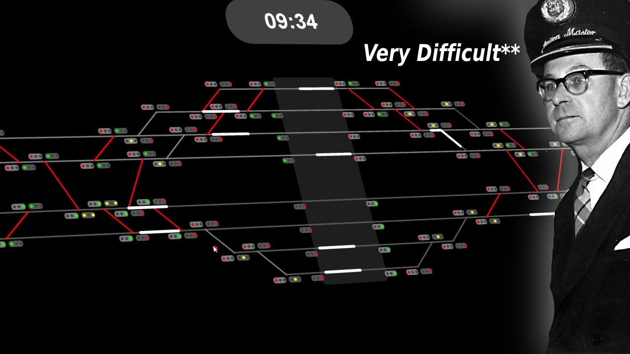 Train traffic simulator quick demo , written in Java #train #java # ...