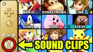 What If Smash Ultimate Had Wiimote Sound Clips?