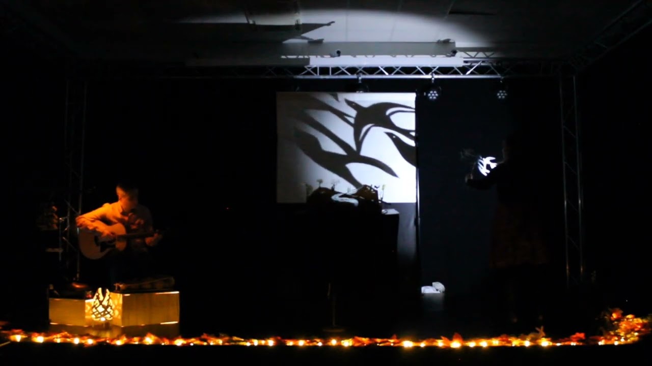 "Le lapin et le ruisseau" spectacle jeune public en théâtre d'ombres et musiques 