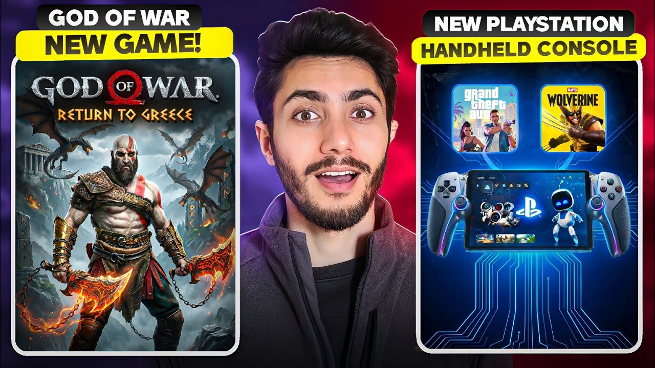 New God of War?, PlayStation’s Next Console!, GTA 6 & Crimson Desert Big Update: Gaming & Tech News!