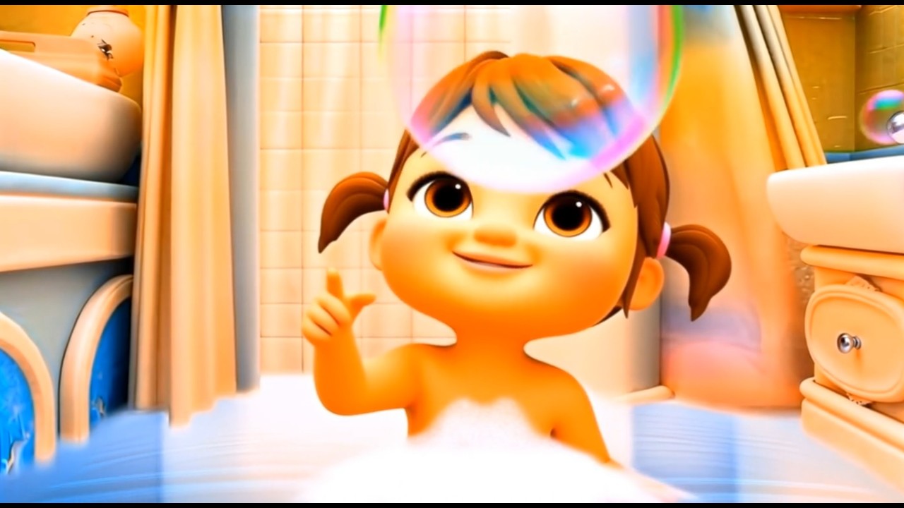 A hora do banho - Lava Lava Chua Chua | Musica Infantil Divertida