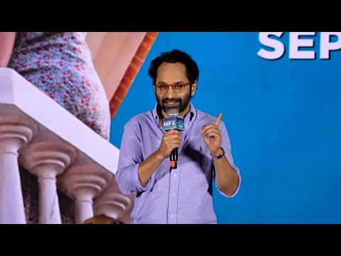 Actor & Producer Fahadh Faasi Speech at Bethlehem Kudumba Unit Telugu Pre Release Event | TVNXT
