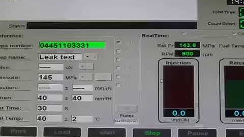 QR code generation on CRB-815C test bench