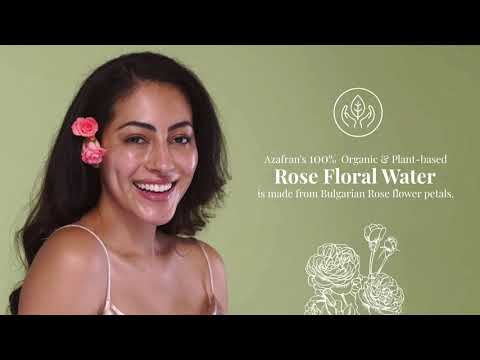 Organic Rose Floral Water by Azafran | Plant-based, Non-toxic, Vegan & Cruelty-free - video from Azafran Organics