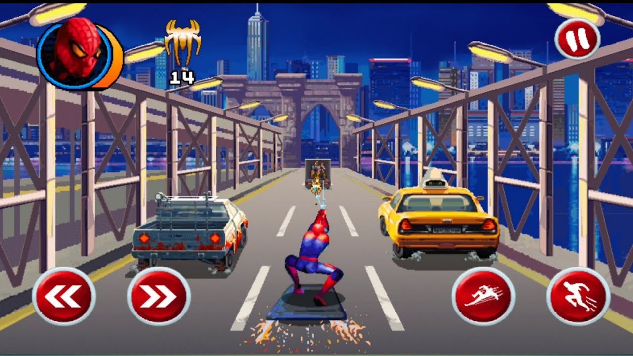 The Amazing Spider Man 2d Apk (Fix Andorid 11) Gameplay Full offline 