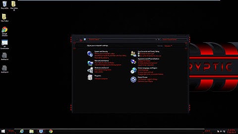 Cryptic Red - Theme for Windows 7/8/10