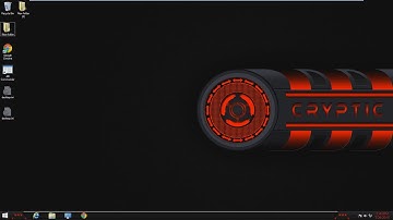 Cryptic Red - Theme for Windows 7/8/10