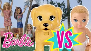 Barbienin Yoğun Bir Günü Bebekler Ve Köpekler