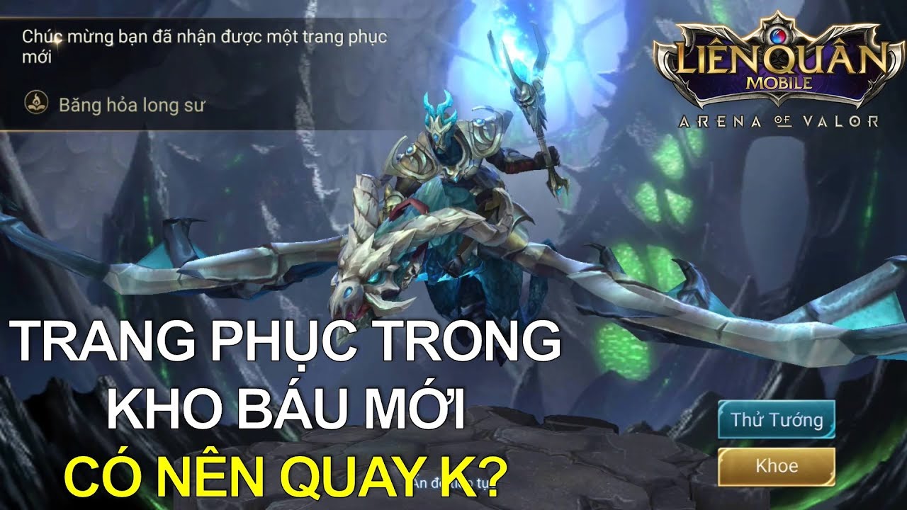 Trang phục kho báu mới: PREYTA Băng Hỏa Long Sư  Liệu có đang mua không  [Quay và Test Luôn]
