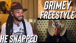 Khantrast - Grimey Freestyle (Official Video) (REACTION)