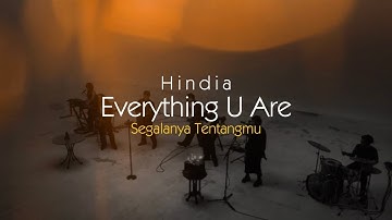Everything U Are - Hindia (Lirik dan Terjemahan)