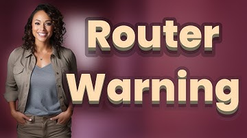 Why Does My Router Show a Warning Light After Firmware Update?