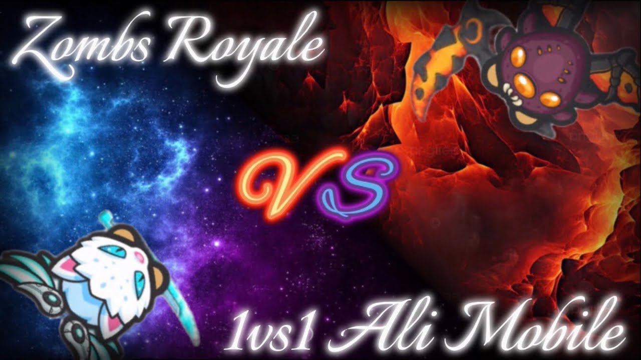 Zombs Royale | 1vs1 Ali Mobile the Claw God