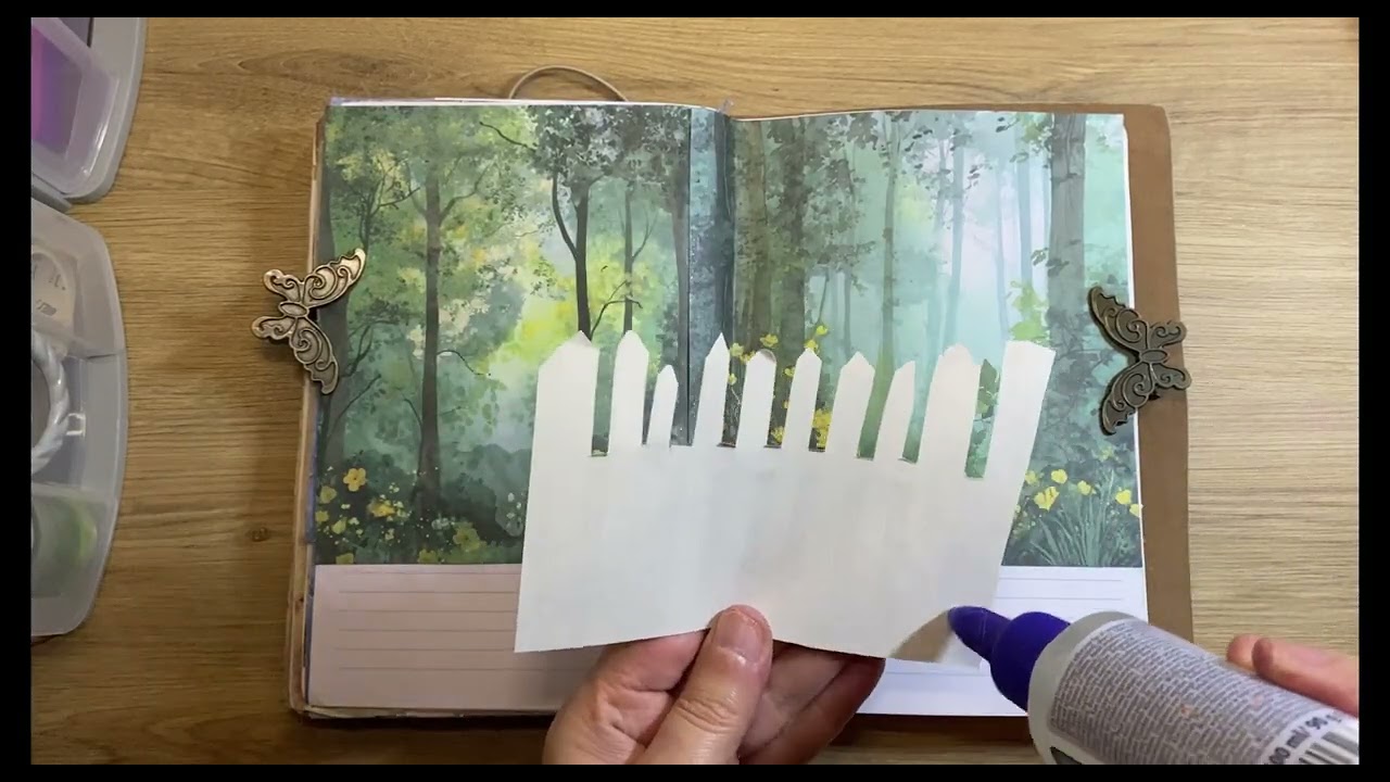 Where Wings Meet the Woods 💫🌱 | ASMR journal art
