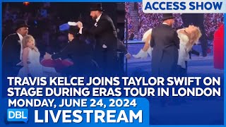 Travis Kelce Joins Taylor Swift On Stage During Eras Tour In London