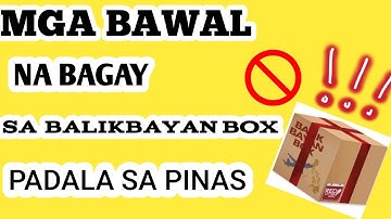 OFW NEWS | MGA BAGAY NA BAWAL SA BALIKBAYAN BOX| AIZA BENOIT