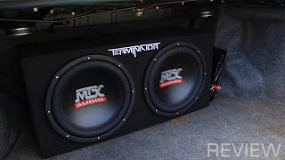 MTX Terminator 12" with 1100W Amp