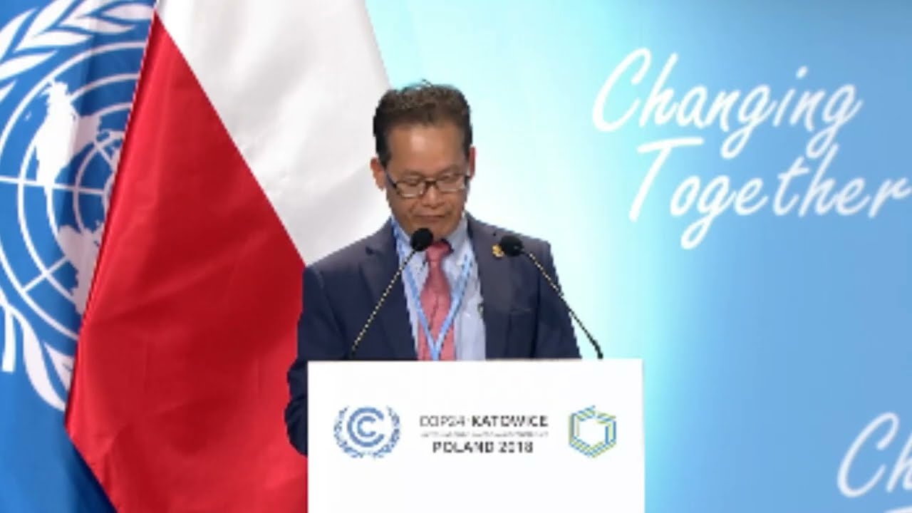 UNFCCC COP24:​ National Statement by H.E. Eang Sophalleth, Head of the Cambodian Delegation (2018)