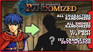 Part 1:  Fire Emblem Path of Radiance: Mega Randomizer Ironman - "We Like Ike?"