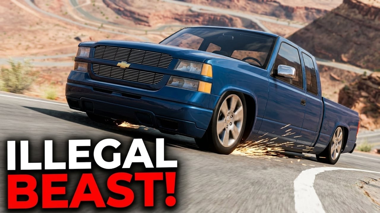 I Built the Most Illegal Truck in BeamNG… and It Shouldn’t Exist