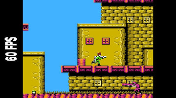 [60 FPS] Nestopia UE 1.46 Emulator | Bionic Commando [1080p HD] | Nintendo NES