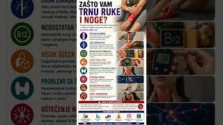 Zašto vam trnu ruke i noge? 10 mogućih uzroka koje ne treba ignorisati #zdravlje