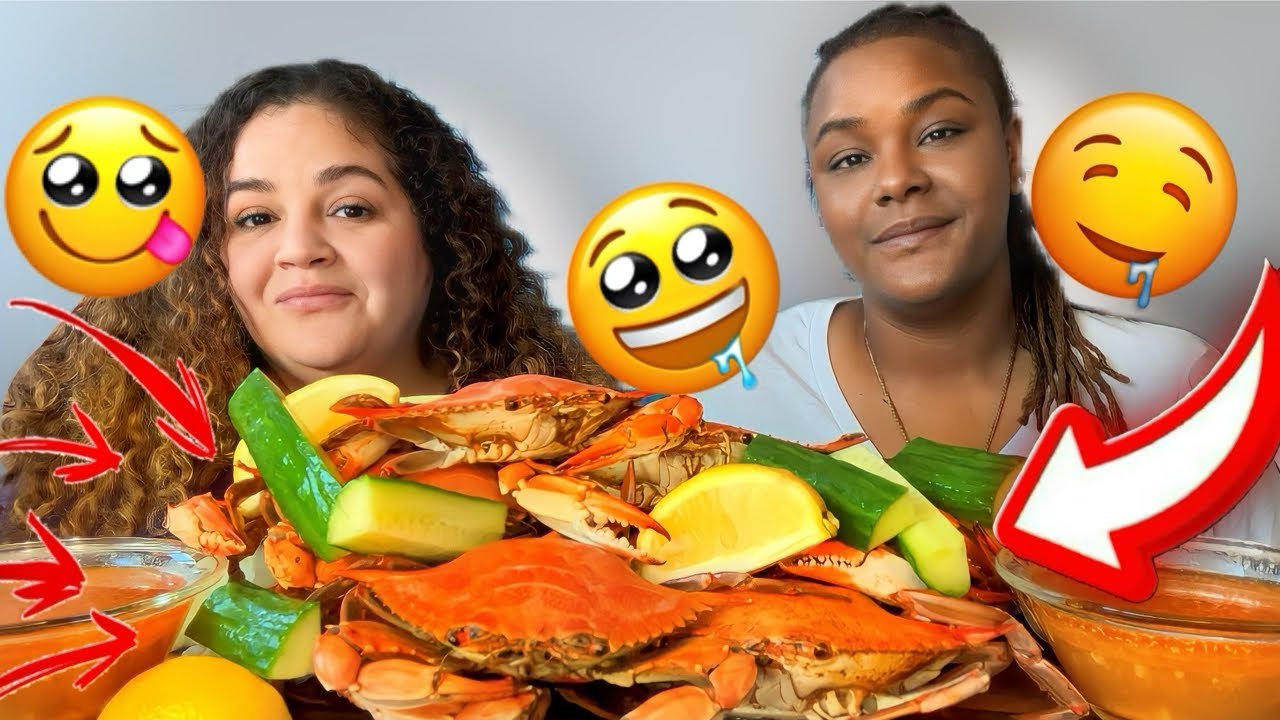 Spicy Cajun BLUE CRAB MUKBANG Seafood Boil MUKBANG EATING SHOW spicy-cajun-blue-crab-mukbang-seafood-boil-mukbang-eating-show
