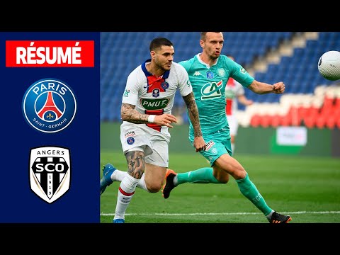 1/4 de finale : les buts de Paris Saint-Germain FC (L1)-Angers SCO (L1) I Coupe de France 2020-2021