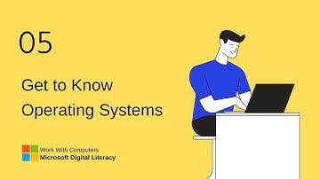 05 | Get to Know Operating System |  Work With Computers | Microsoft Digital Literacy.