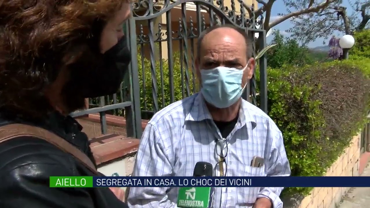 Aiello. Segregata in casa, lo shock del vicino: “Mai un lamento o un sospetto”