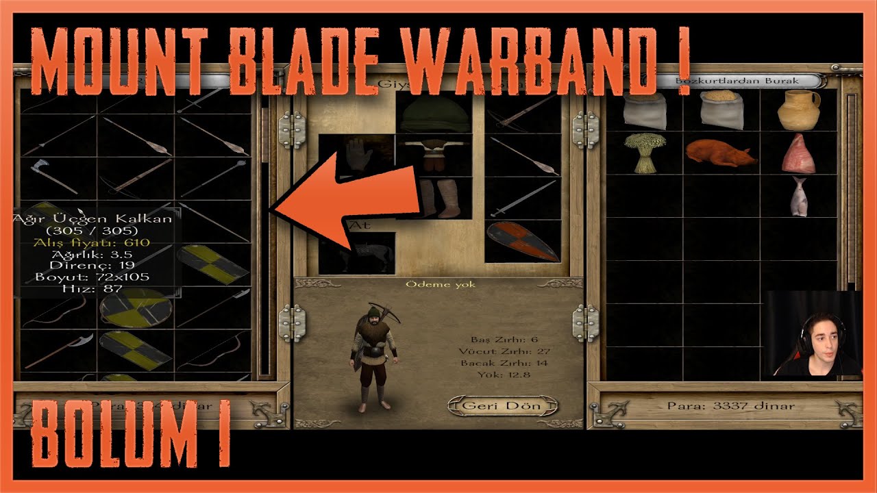 SARRANİD SULTANLIĞINDA BİR GEZGİN ! MOUNT & BLADE WARBAND TÜRKÇE BÖLÜM