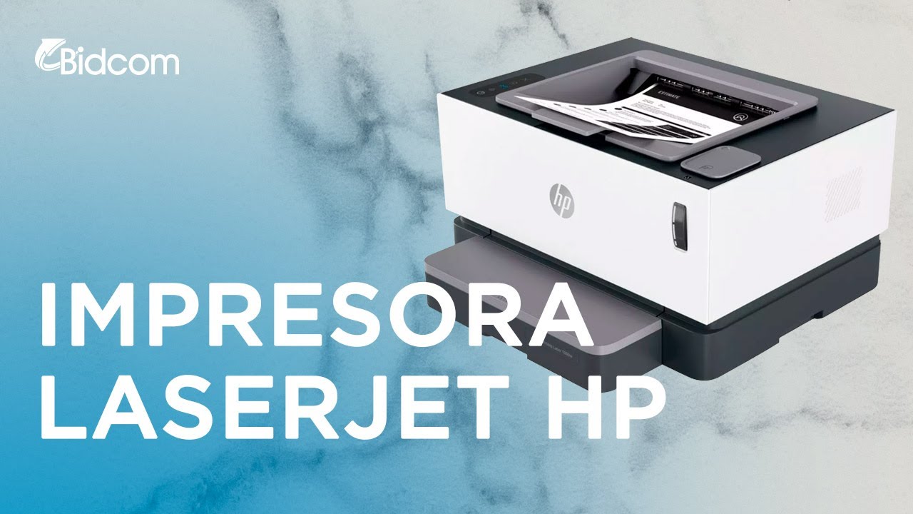 Impresora Laserjet Hp NeverStop 1000w Wifi - YouTube