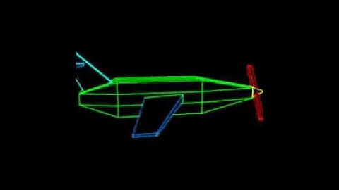 3D Plane animation created with Pangolin