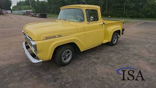 1378 - 1957 Mercury M100 Custom Cab Pickup Truck will be sold at auction!