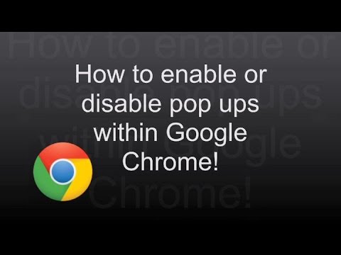 How to Enable or Disable in Google - YouTube