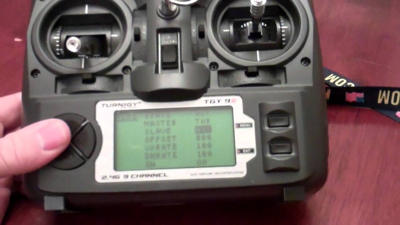 Setting Up Differential Steering Mixes on the Turnigy 9x YouTube