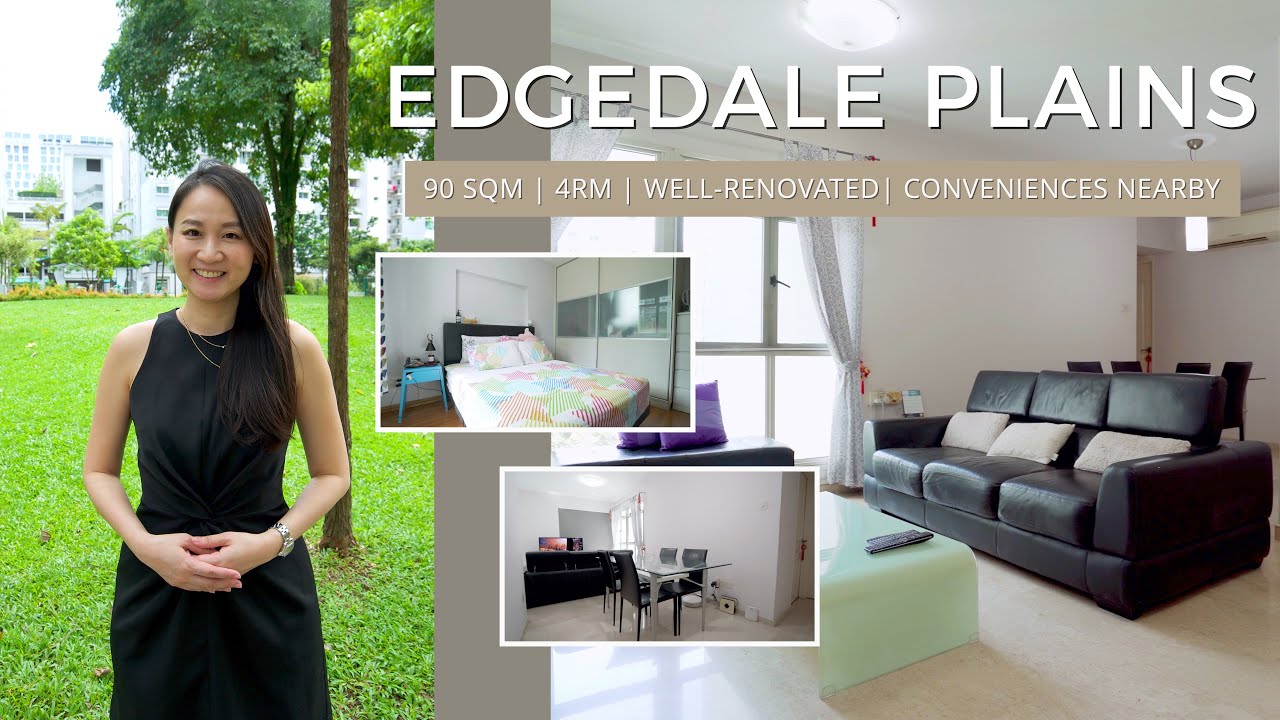 Singapore HDB Property Listing - Punggol Edgedale Plains 4RM HDB For Sale