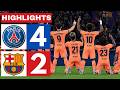 HIGHLIGHTS | Paris Saint-Germain vs Barcelona | UEFA Campions League | Football Game Play